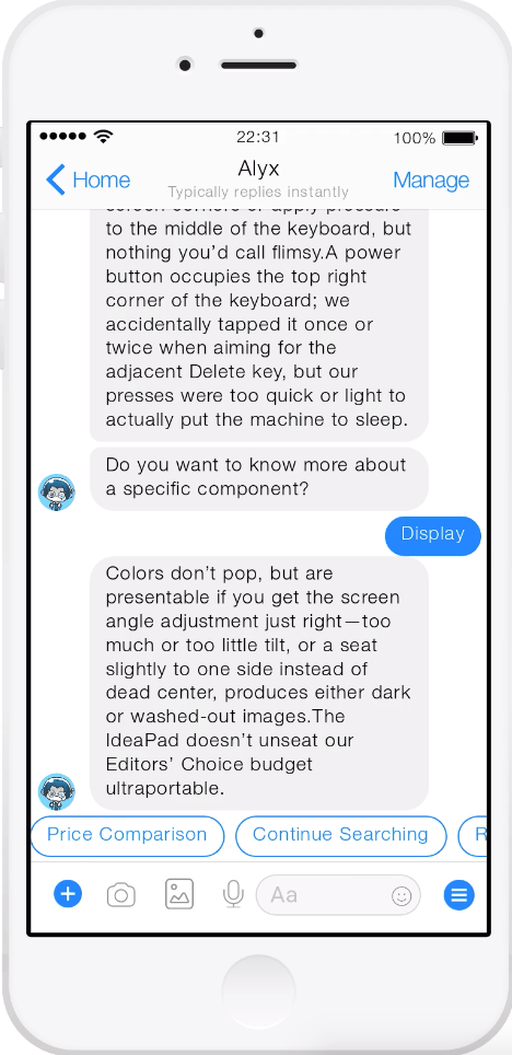 Revie Chatbot AI-Based Product Review as A Chatbot Skill Helping Customers Choose The ...